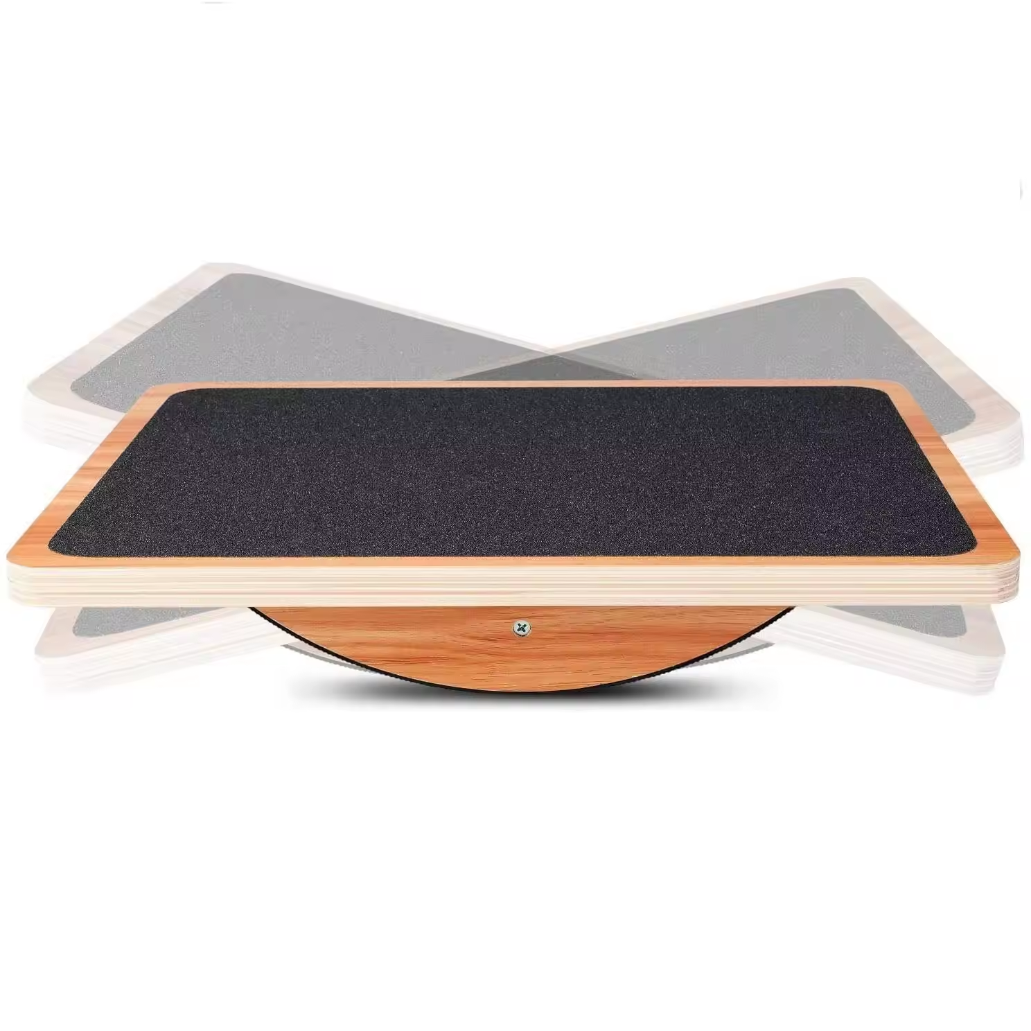 Wood Wobble Exercise Balance Board, Indoor Balance Board for Physical Therapy