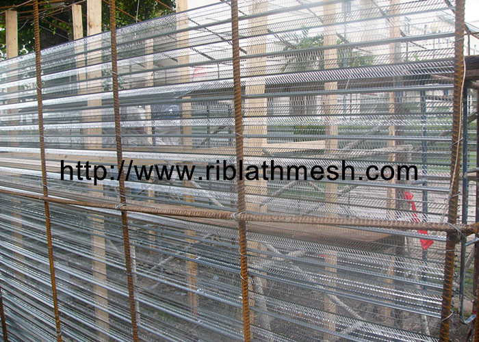  V Structure Expanded Metal Mesh 10cm Rib Distance Building Materials Manufactures