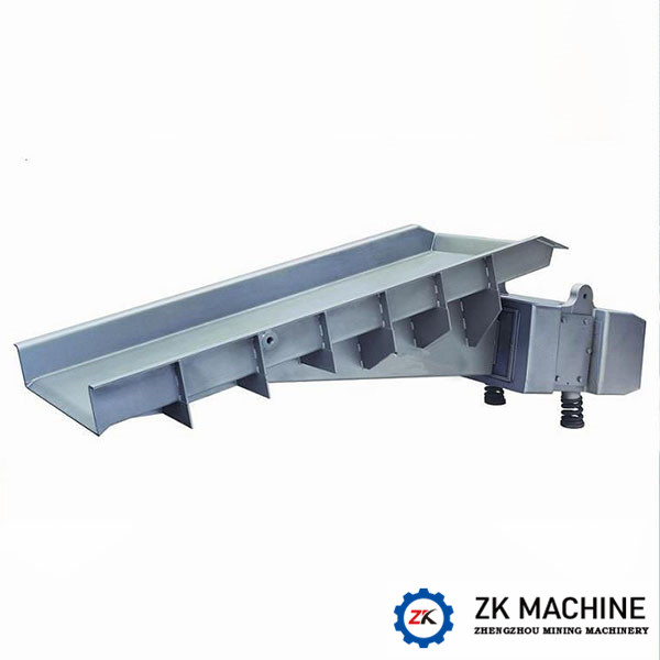 Light Weight 10t/H 500t/H Electromagnetic Vibratory Feeder For Coal