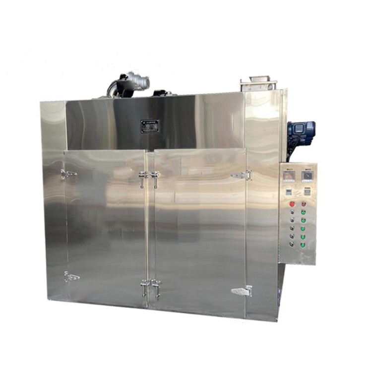 10 Stations White Exterior Hot Air Drying Oven with Double-layer Tempered Glass Door