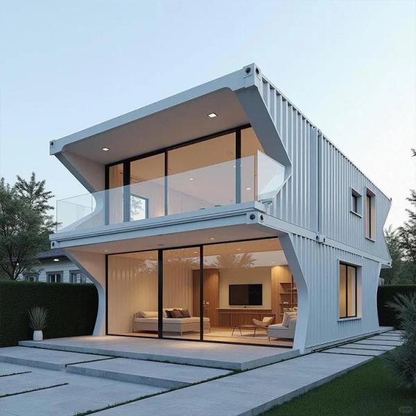 Commercial Street Assemble Container House Environmental Protection Economic