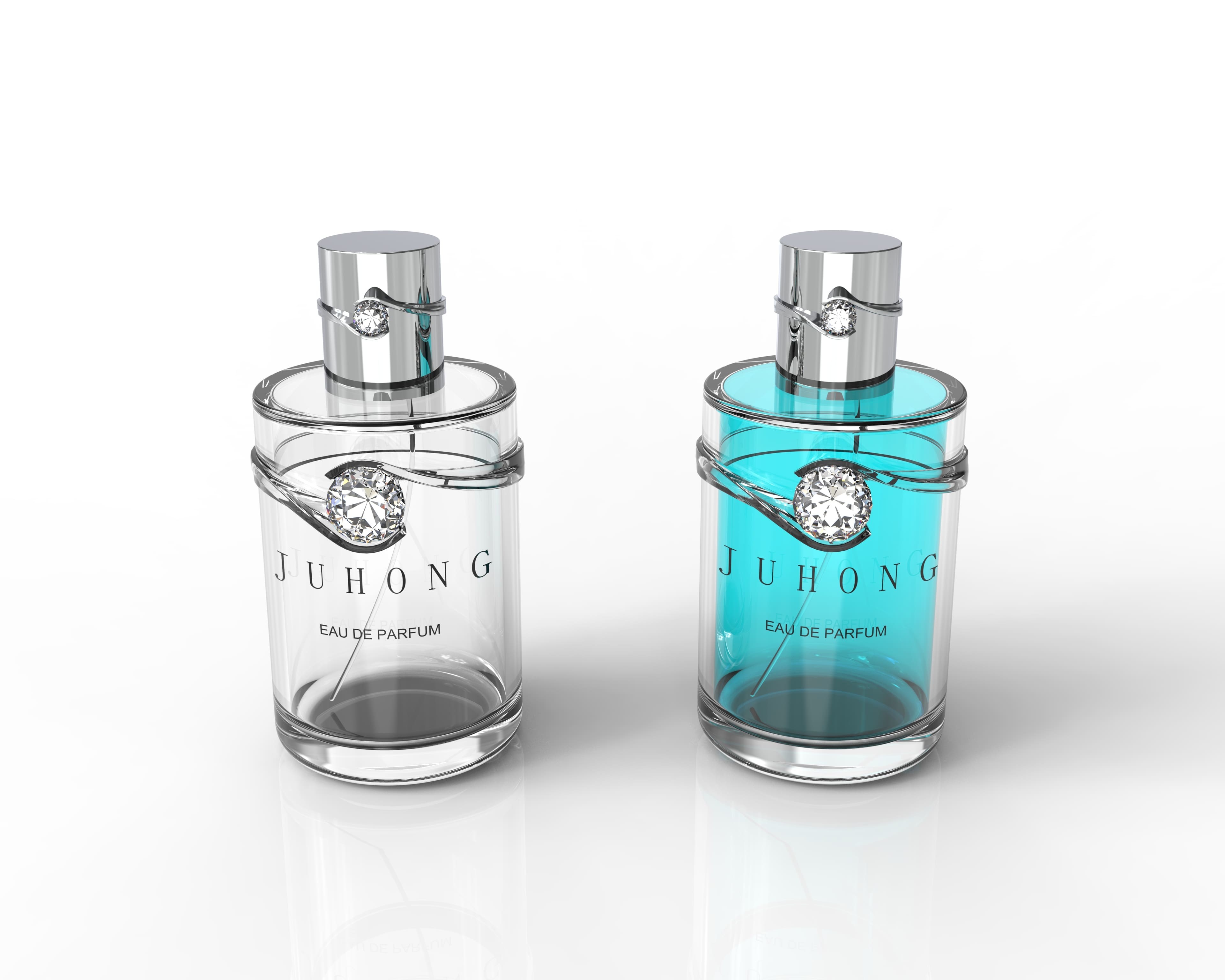 Shiny Customized Diamond Zamak Perfume Caps Zinc Bottle Cap Zinc Alloy Cap