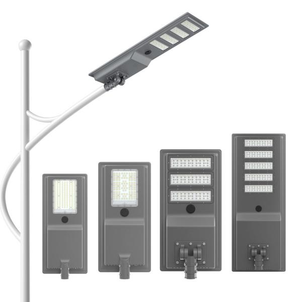 Aluminum Alloy Solar LED Street Light 3.2V/70AH LiFePO4 Battery Powered for