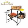Buy cheap Outdoor Folding Heated Chair Camping Chair With Usb Charging With Heating Pad from wholesalers