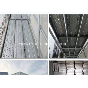 1.0mm Thickness Scaffolding 2m Length Perforated Metal Mesh