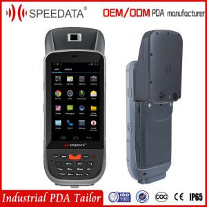 NFC Portable Fingerprint Reader Handheld PDA Devices With 8mp Camera