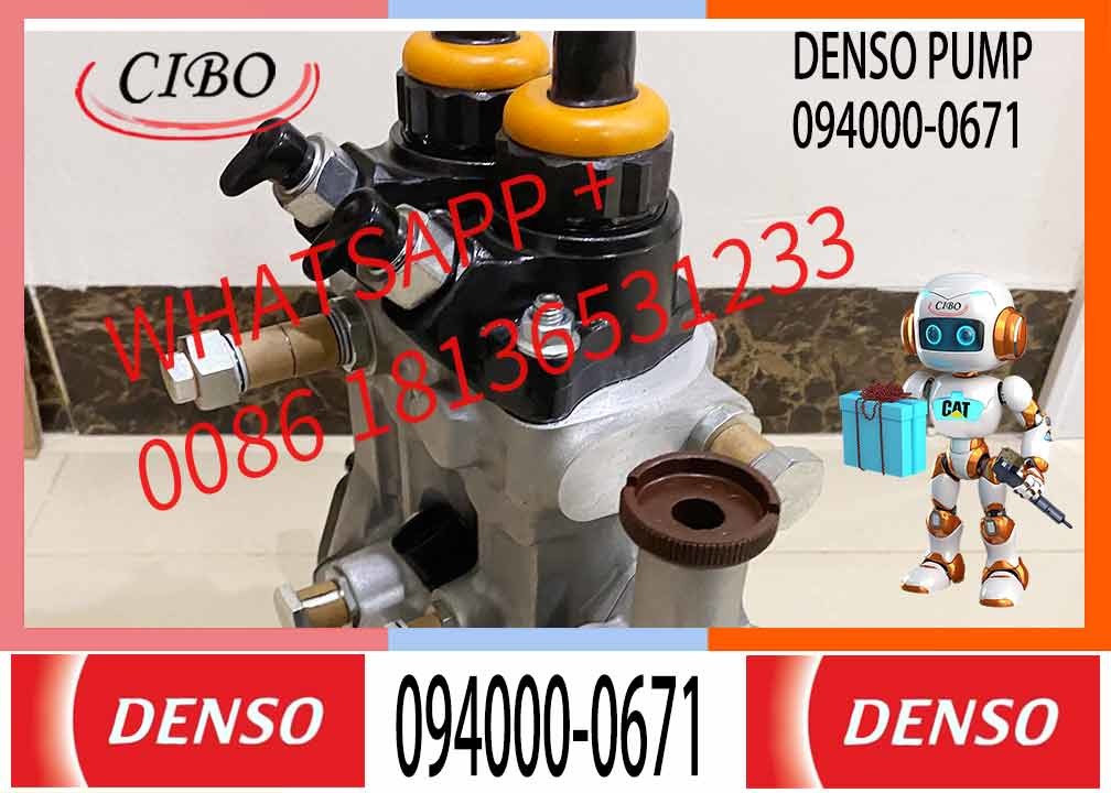 Common Rail Fuel Pump 094000-0670 Fuel Injection Pump 1-15603515-0 094000-0671 For ISUZU 6WG1