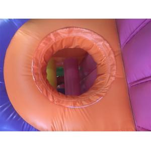 Parcours Zoo Inflatable obstacle course bounce house 4x16x5m