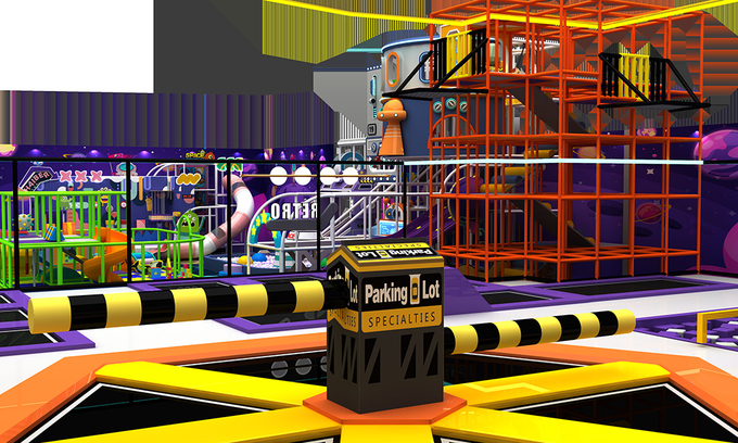 Large Size Kids Indoor Commercial Playground Equipment 2-12 Years Old For Business