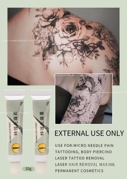 Numbs Skin Fast Dr. Numb 10g Permanent Makeup Painless Cream Stop Pain Effective