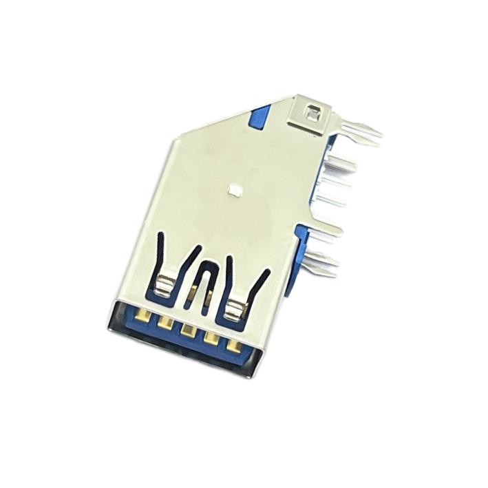 USB3.0 A Female DIP Connector Socket HF 90 Degrees STD Side Plug 9Pin