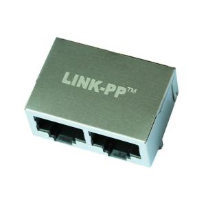 XRJK-S-02-8-8-0-903 Multi - port Rj45 1 x 2 Ethernet Connector Without LEDs