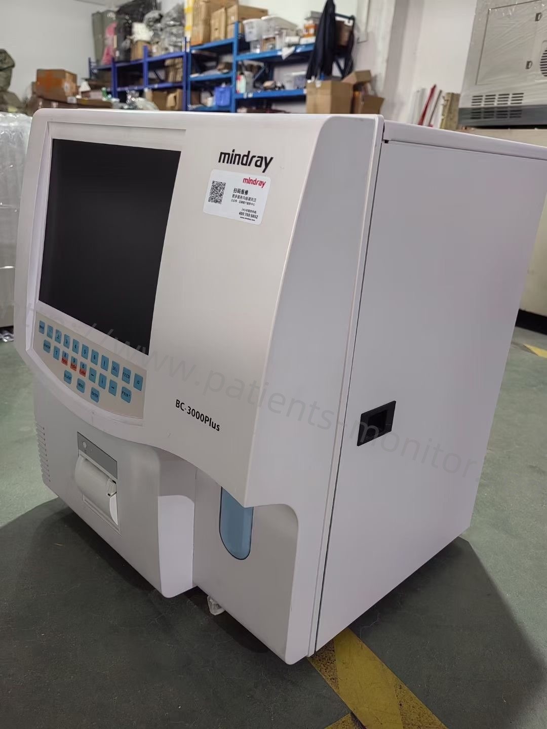 Mindray BC-3000 Plus Auto Hematology Analyzer Cleaner Reagents Cell Counter CBC Machine For Hospital