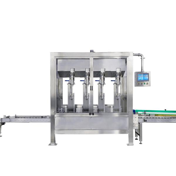 Automatic Multy Heads Linear 5KG-30KG Liquid Weighting Filling Machine For