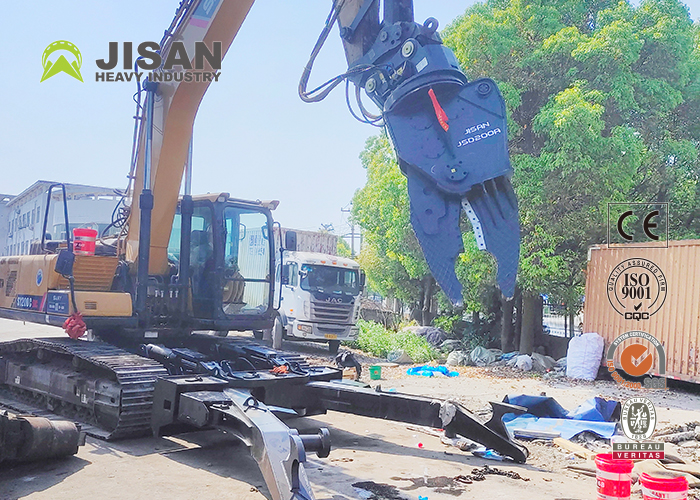 Multi Functional Hydraulic Scrap Scissors Excavator Metal Shears OEM Service