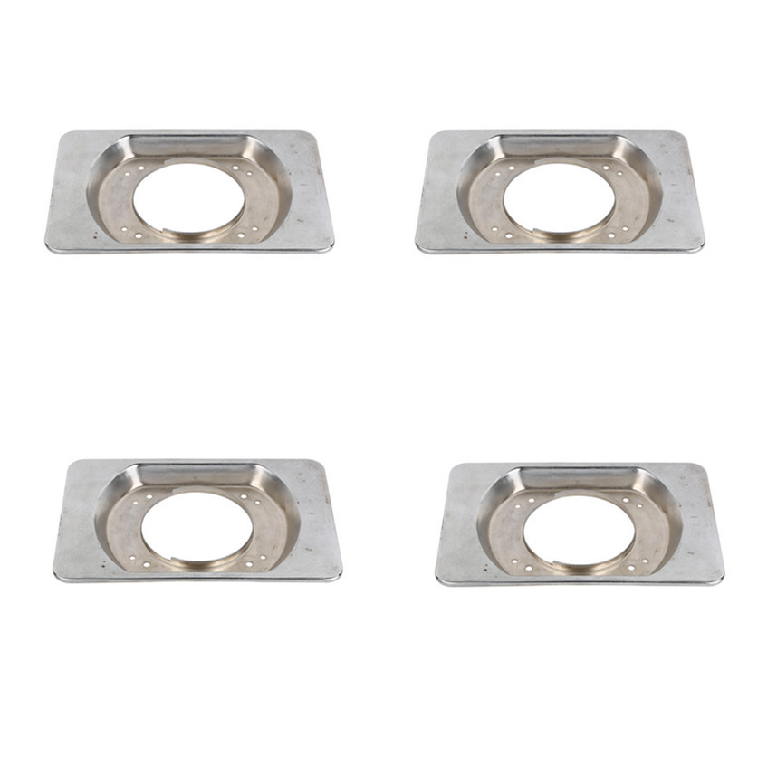 304SS High Precision Metal Stamping Parts For Base Panel