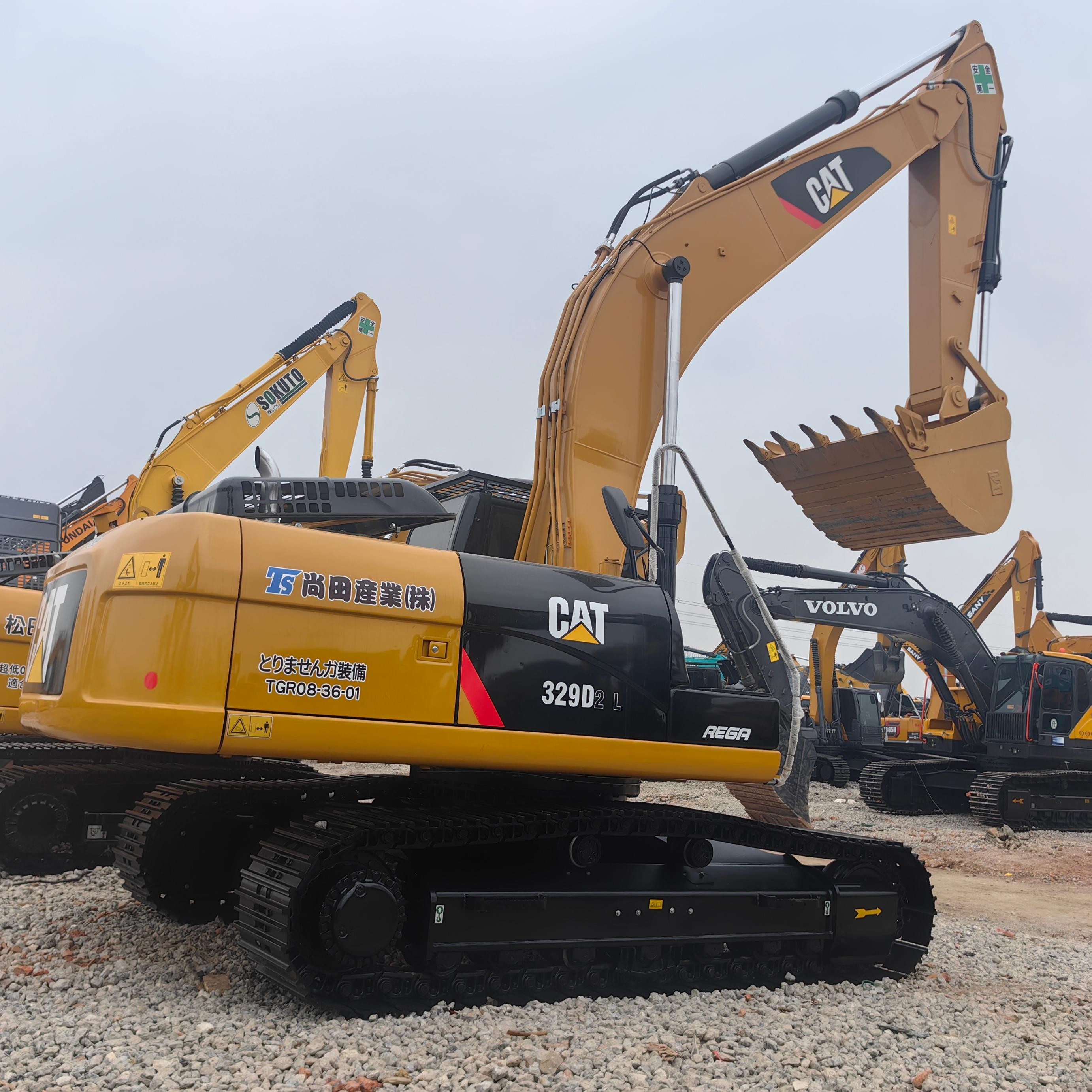 Original 36 Ton Large Machine Used CAT 336D Engineering Excavators Heavy Digger