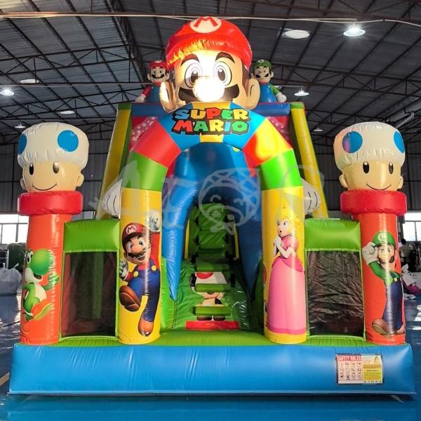 Kids Ondoor Inflatable Amusement Theme Park With Obstacle Courses Inflatable