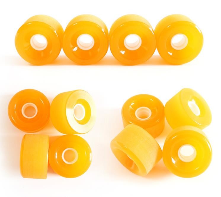 Pink Skateboard Polyurethane Wheels