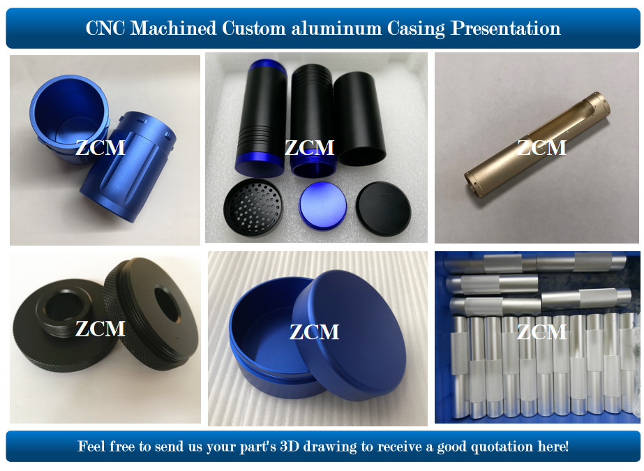 Low Volume L110mm Ra 0.1 Custom CNC Parts