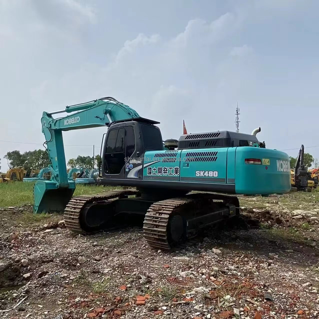 48T Kobelco SK480 Digger Machine Good Condition Japan Original Second Hand Excavator