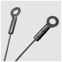 Duplex Wire Rope Clips Lighting Suspension System Hanging Kit Wire Rope Cable Gripper