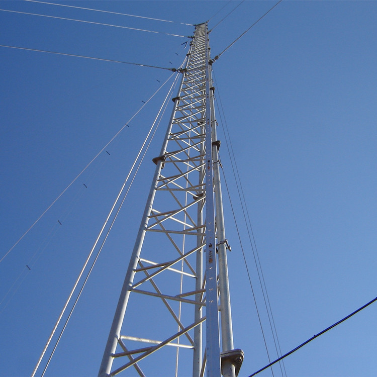 Sellf Supporting 4 Legged 30m 40m Guyed Wire Tower