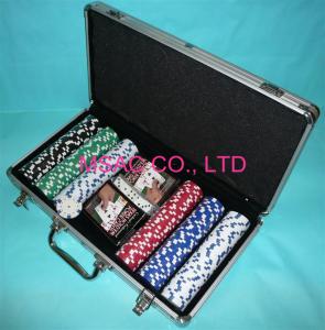  MS-Chip-13 Aluminum Chip Case Black Color Poker Chip Display Case For Packing Chippers Manufactures