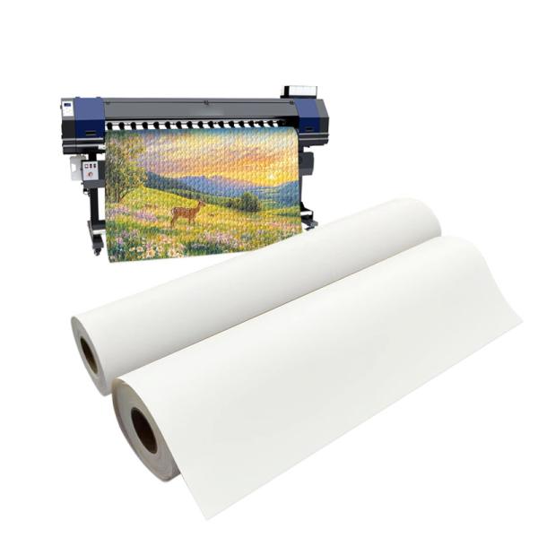 High Durable 100% Waterproof 280g Matte Polyester Canvas Rolls For Professional