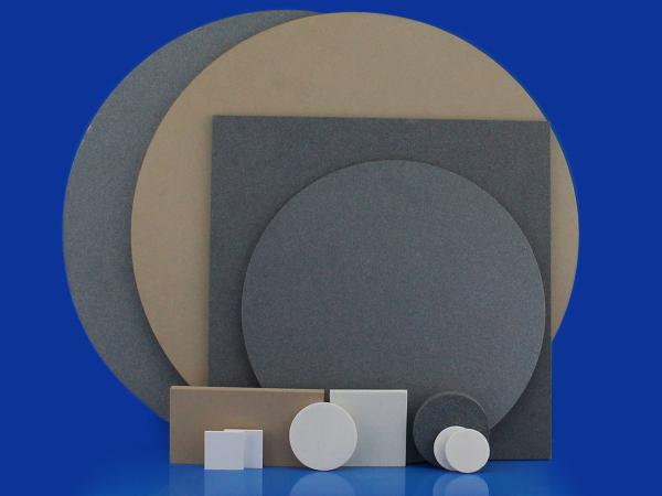 22% Industrial Ceramic Parts Ceramic Reflector For Flash Lamps Continuous Wave