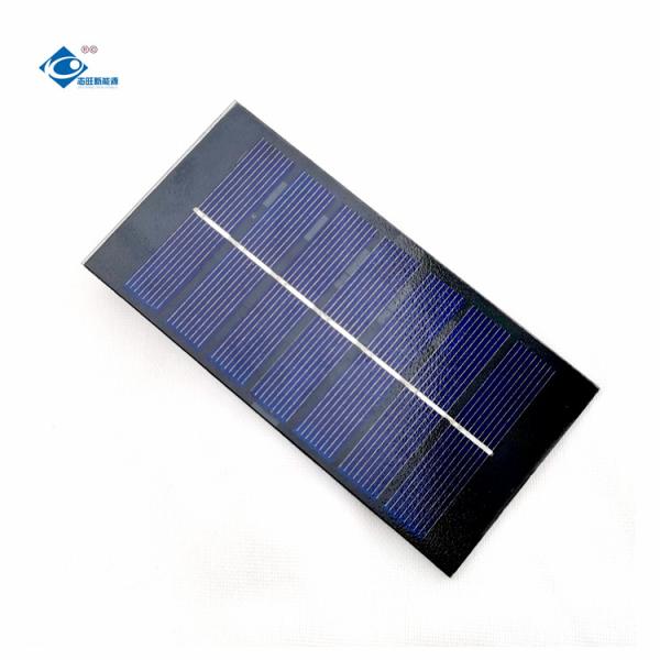 0.9W Portable Glass Solar Panel Charger ZW-11858 Poly Glass Paminated Solar