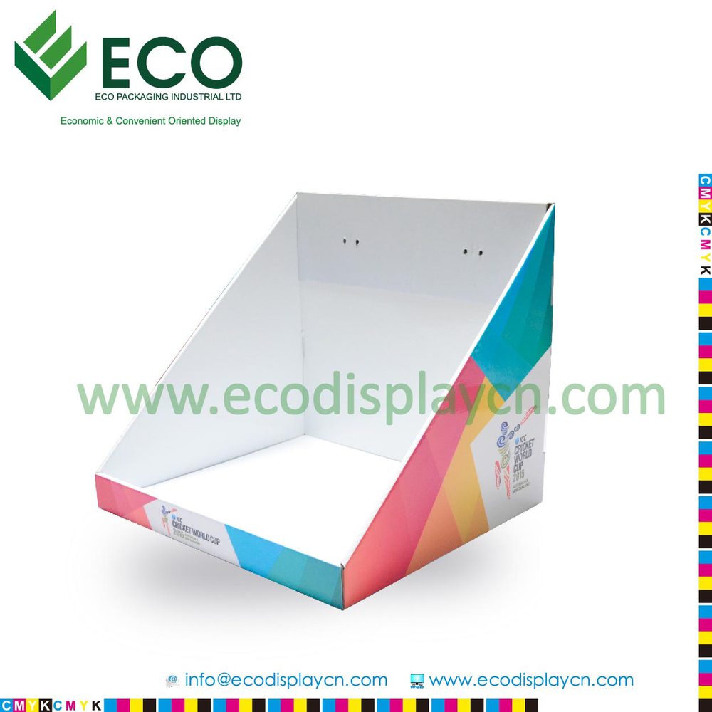 Cardboard Counter Top Display For Shoes Women Summer