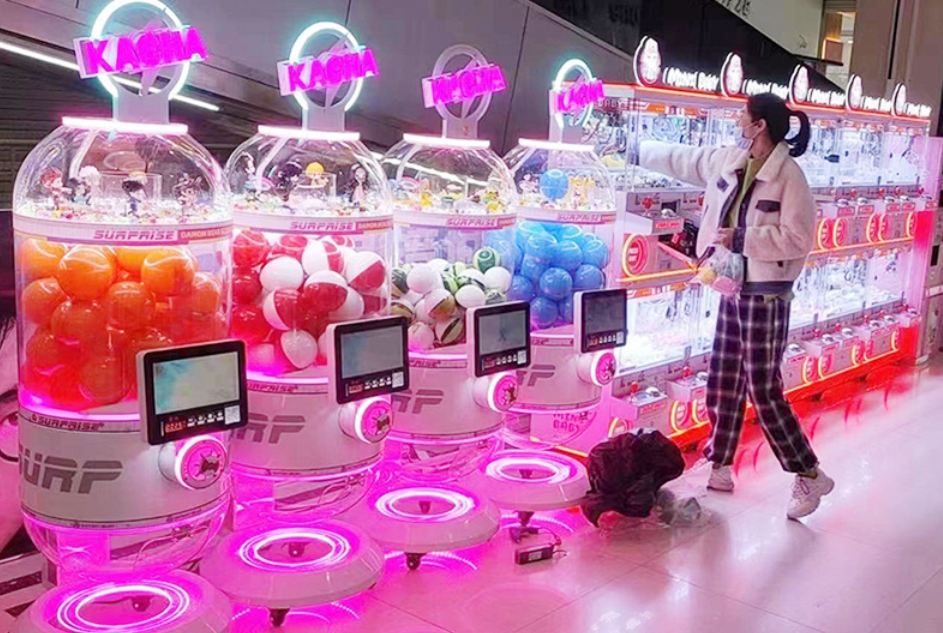 Dreamland wholesale electric coin operated gacha prize game machine capsule toy vending machine for mall