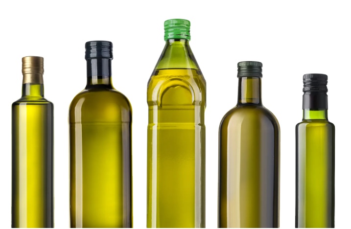 Acid Etch Clear Glass Bottle for Cooking 50ml 100ml 250ml Cylindrical Surface Handling