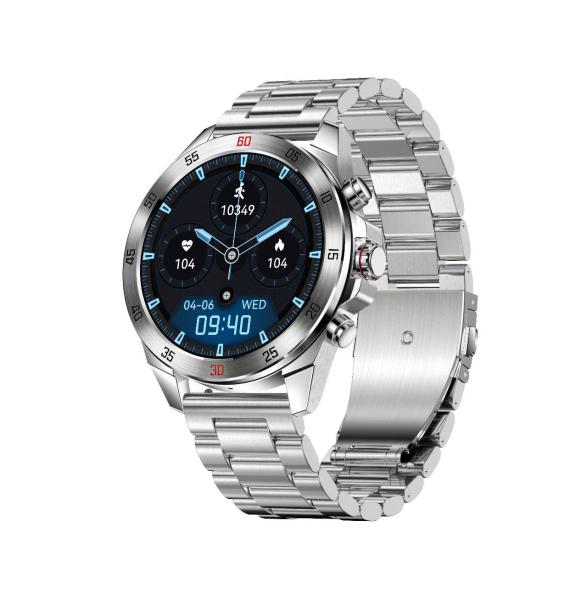 NX1 PRO 1.43inch AMOLED Smart Watch For Men Zinc Alloy Case Stainless Steel BT