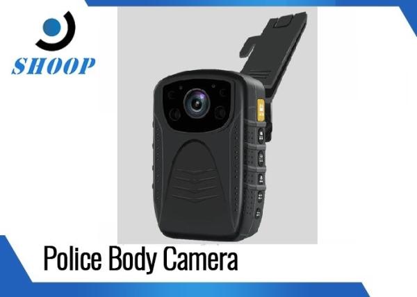 3000mAh 1296P / 1080P Police Wearing Body Cameras , IR Small Night Vision Body