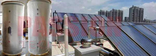 Large Capacity Solar Water Heating System for Hotel Resort Split Pressurized