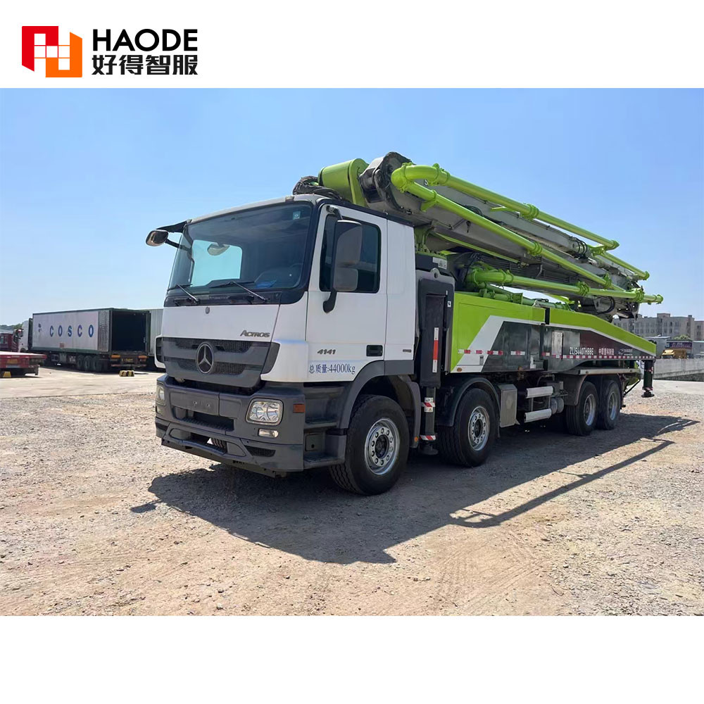 Good Price Cement Pump Machine Nongjian Brand 56m Concrete Pump Truck For Sale Concrete Machinery