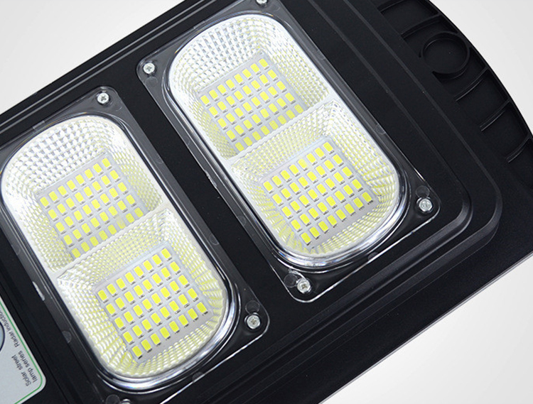ABS 110lm/W All In One Solar Powered LED Street Lights 2835SMD Chip