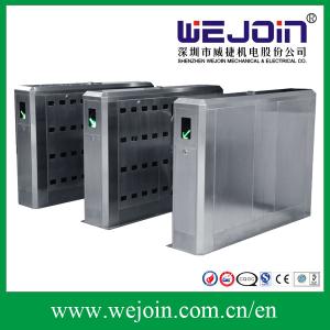 600mm Wing Adjustable Pedestrian Turnstile Gate / Automatic Swing Gate Turnstile