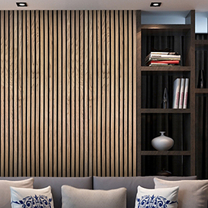 Office Studio Akupanel Wooden Slatted Sound Absorbing Proofing Boards Ceiling Pet Wood Slat Wall Soundproof Acoustic Panels