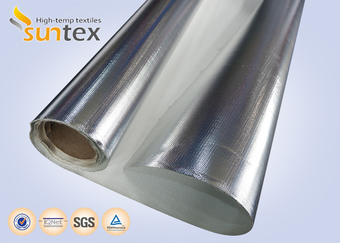 Weatherproof Aluminum Foil Fiberglass Cloth For Insulation