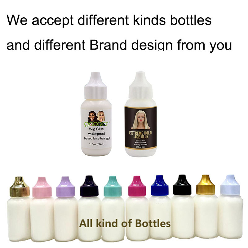 Strong Hold Waterproof Lace Glue For Full Lace Human Hair Wigs Multi Colors Customize
