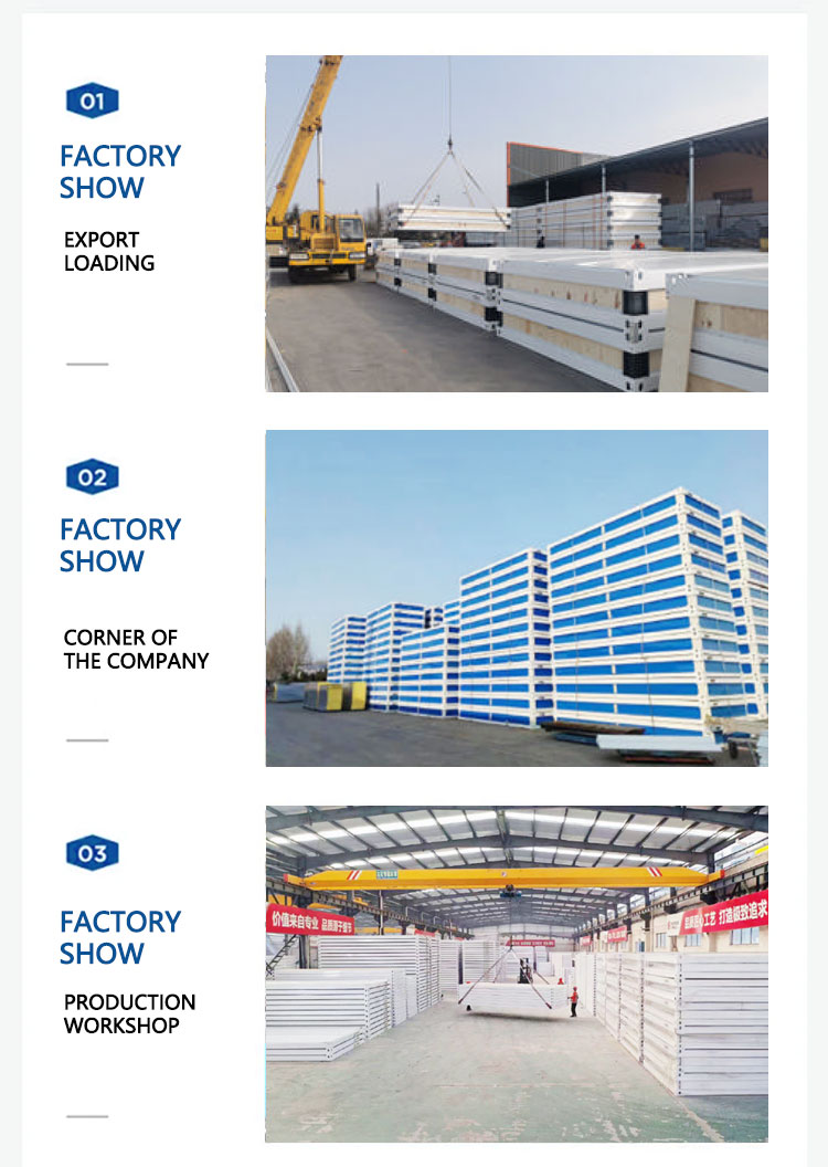 EPS Sandwich Panels Wall 20ft 40ft 3 Bedrooms Collapsible Expanding Container Home House