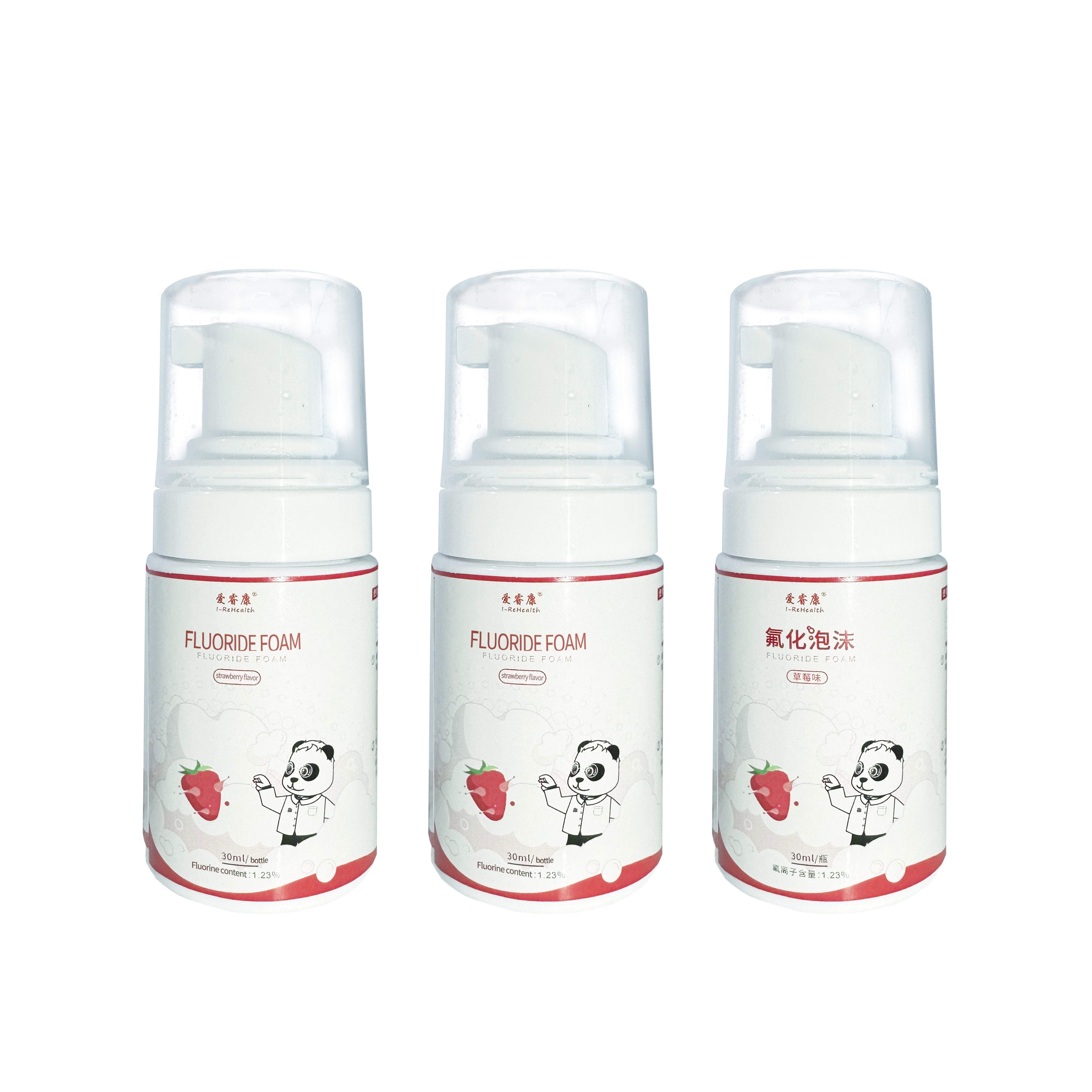 Orange Flavor Dental Fluoride Foam 30ml For Protect Bad Teeth