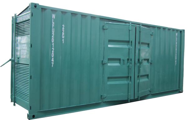 2050kVA 1640KW Container Type Dynamo Electric Diesel Generators Powerful