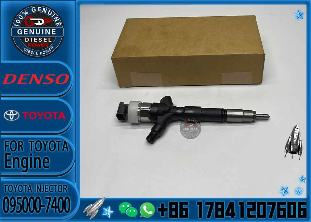 0950007400 Common Rail Diesel Injectors 095000-7400 Unit Injector 095000 7400 For Toyota Hilux