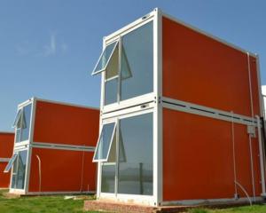  20FT Modular Container Homes , Prefab Container Homes Light Steel Structure Manufactures