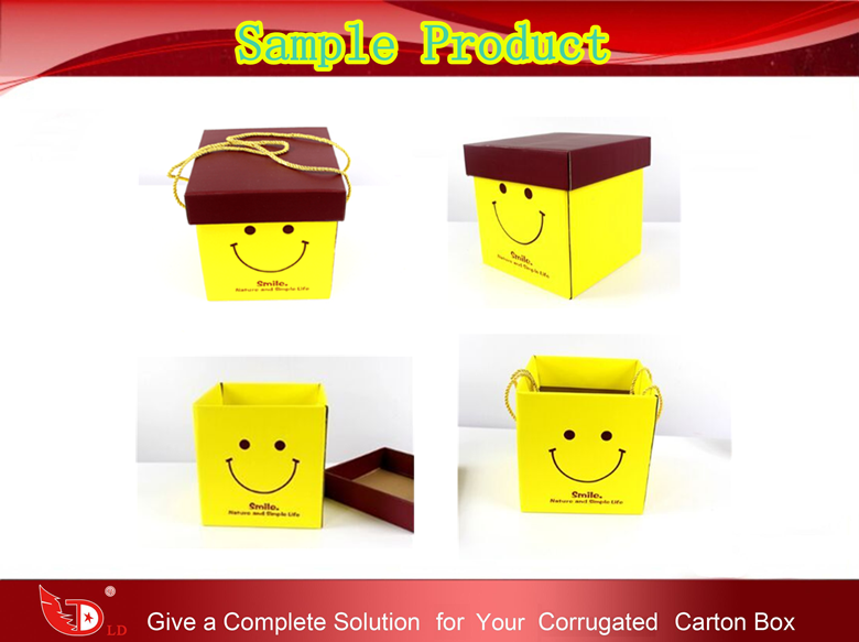 High quality, durable and fashion gift box for delivery