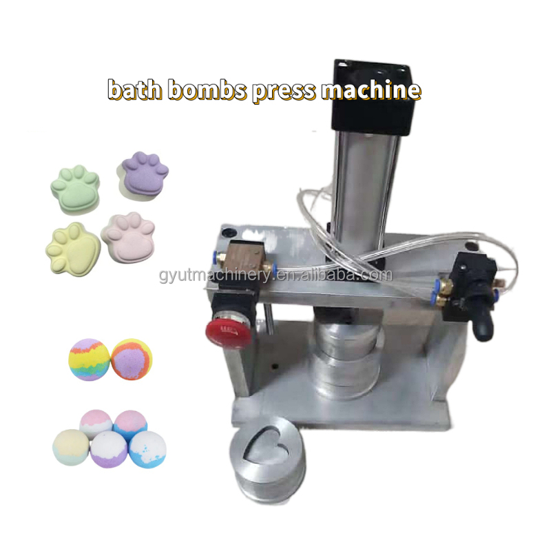 2024 Full Automatic Bath Bomb Salt Press Making Machine with Different Shapes in Russia